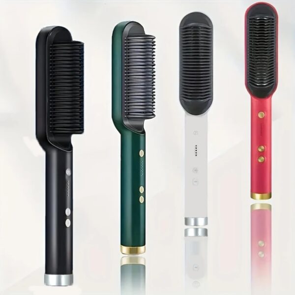 Peine Cepillo Alisador Eléctrico De Cabello 5 Niveles Calor 2 Peine Cepillo Alisador Eléctrico De Cabello 5 Niveles De Calor