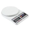 Balanza Gramera Digital de Cocina SF400 1g a 10kg con Función Tara Blanco