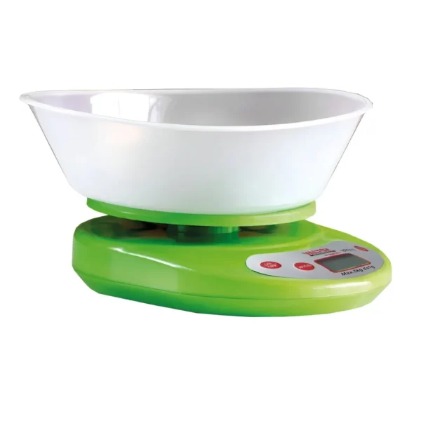 Balanza Digital Gramera de Cocina Valtox 5kg con Bowl BRD10LC