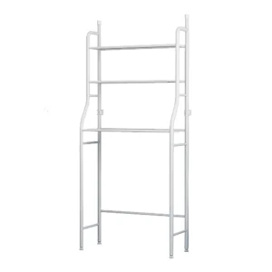 Organizador Estante para Lavadora y Secadora de 3 Niveles en Metal - Blanco