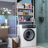 Organizador Estante para Lavadora y Secadora de 3 Niveles en Metal - Blanco