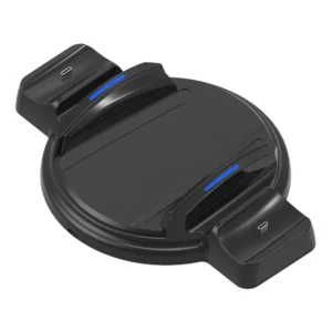 Soporte Vertical PS5 FAT con Cargador Dual de Mandos Mimd SND-465 - Negro