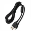 Cable Cargador de Mando PS4 de 1.8 Metros Carga Rápida Seisa HYS-P4S018 - Negro