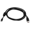 cable-cargador-usb-a-mini-usb-mando-ps3-1-8m-filtro-negro Cable Cargador para Mando PS3 1.8m con Filtro Seisa HYS-P318 - Negro