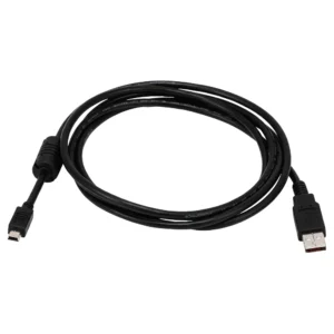 Cable Cargador para Mando PS3 1.8m con Filtro Seisa HYS-P318 - Negro
