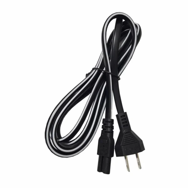 Cable de Poder y Alimentación para PS5, PS4, PS3, PS2 y PS1 de 1.8m - Negro