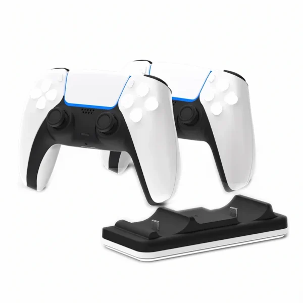 cargador-mandos-ps5-dual-mimd-snd-463-blanco Cargador de Mandos PS5 Dual Pro Mimd SND-463