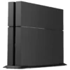 consola-ps4-instalada-soporte-antideslizante-ahorro-espacio Soporte Base Vertical para PS4 FAT KHPS4-01 - Negro