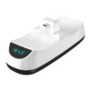 estacion-alimentacion-dual-controladores-playstation-5-blanco Cargador Para Mandos PS5 Dual Pro Mimd 468-Z