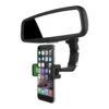 Soporte Holder Celular Universal Espejo Retrovisor Auto 360º L-803 - Negro