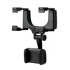holder-telefono-retrovisor-carro-rotacion-360 Soporte de Celular Universal para Espejo Retrovisor de Auto ZX-448 - Negro