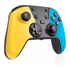 mando-pro-controller-seisa-sw12-nintendo-switch-amarillo Mando Pro Controller Inalámbrico Seisa SW12 para Nintendo Switch y PC