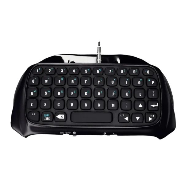 Teclado Inalámbrico para Mando PS4 Dobe TP4-008 - Negro