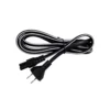 Cable de Poder y Alimentación para PS5, PS4, PS3, PS2 y PS1 de 1.8m - Negro
