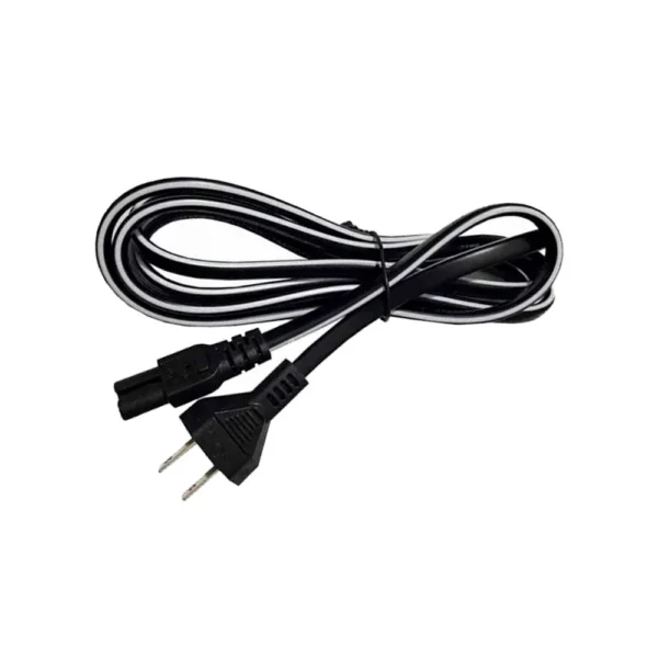 Cable de Poder y Alimentación para PS5, PS4, PS3, PS2 y PS1 de 1.8m - Negro
