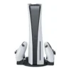 stand-organizador-puertos-usb-mandos-ps5 Soporte Vertical PS5 FAT con Cargador Dual de Mandos Mimd SND-465 - Negro