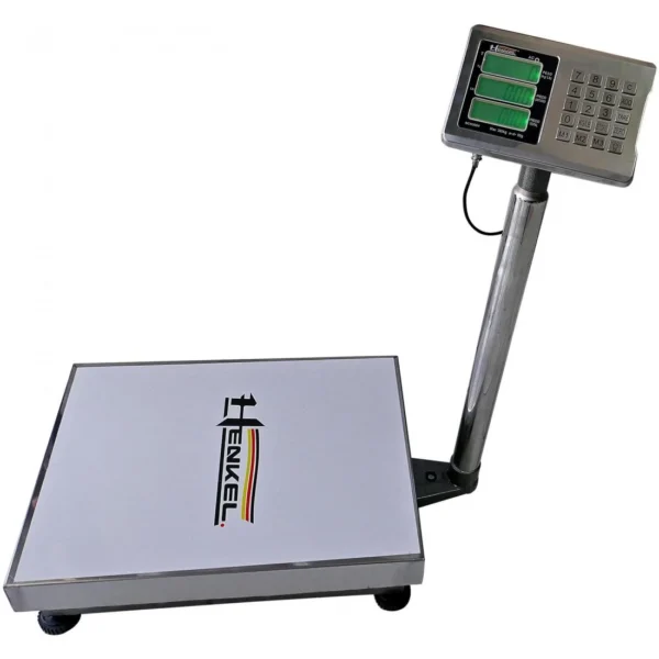 Balanza de Plataforma Henkel BCH300V de 300kg - Precisión 50g Plateado