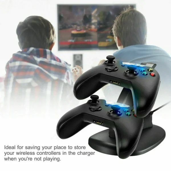 Cargador De Mandos Para Xbox One Xbox One S Xbox One X 4 Cargador De Mandos Para Xbox One/ Xbox One S/ Xbox One X