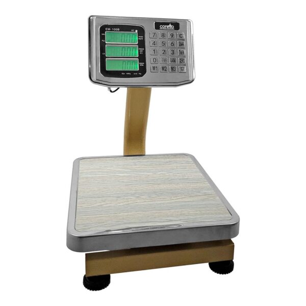 Balanza de Plataforma Digital de 100Kg Coretto Para Mesa Balanza de Plataforma Digital de 100Kg Coretto Para Mesa