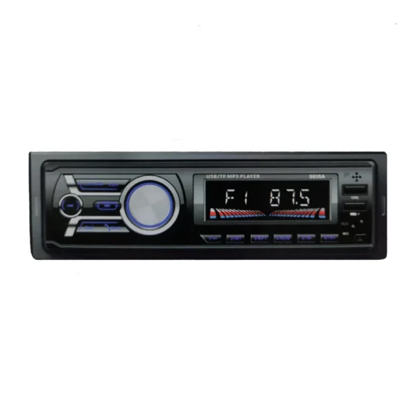 Autoradio Con Usb, Bluetooth Mp3 Seisa QM-C1884 con Máscara Desmontable - Negro