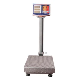 Balanza de Plataforma Valtox LP150CG de 150kg - Precisión de 10g Plateado