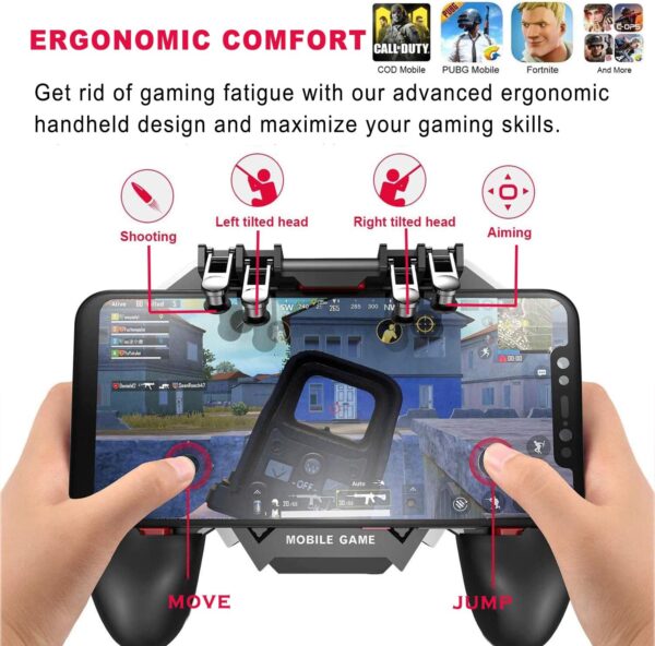 Gamepad Gatillero Sp Cooler Joystick Free Fire Fornite 4 Gamepad Gatillero Cooler Joystick Freefire Warzone COD Pubg