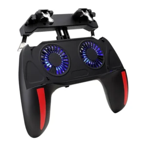 mando-gamepad-celular-h10-doble-cooler-powerbank-negro Mando Gamepad Gatillero para Celular H10 con Doble Cooler y Powerbank 5000mAh - Negro