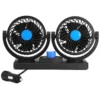 ventilador-doble-auto-camioneta-12v-hf-v998-negro Ventilador Doble 360° Para Auto Camioneta 12V HF-V998 - Negro