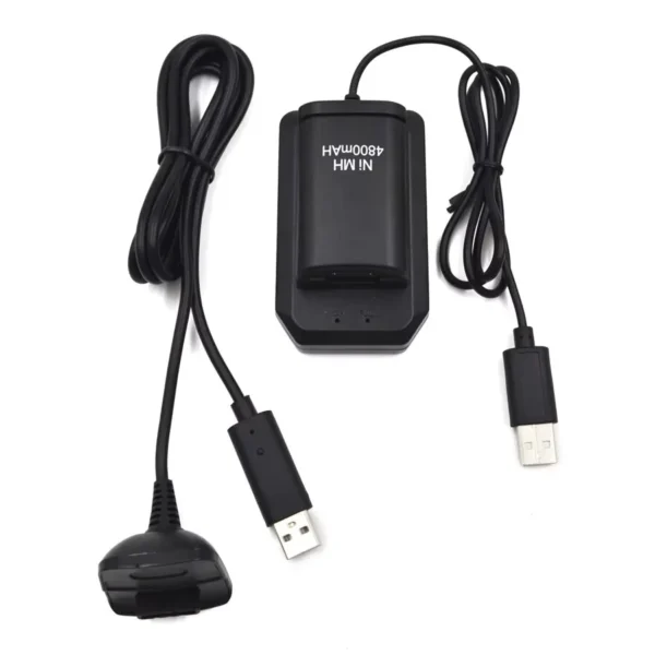 Kit de Batería BN-X3607 y Cargador para Xbox 360