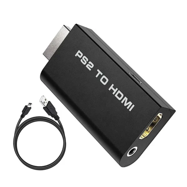 convertidor-adaptador-ps2-a-hdmi-g300-audio-video-negro Convertidor PS2 a HDMI Adaptador de Audio y Video G300 - Negro