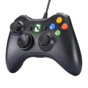 mando-con-cable-xbox-360-pc-usb-negro Mando con Cable USB NJX301 para Xbox 360 y PC