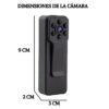 Mini Cámara Espía De Bolsillo 1080p Visión Nocturna Deportiva