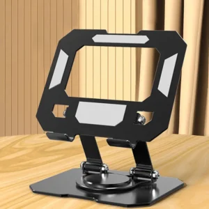 Soporte Giratorio De Aluminio 360° Para Tabletas Celulares