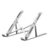 base-plegable-ergonomica-notebook-tablet-6-niveles Soporte Base de Aluminio Ajustable y Plegable para Laptop y Tablet