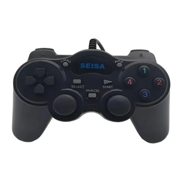 Mando Joystick para PC y Laptop Conexión USB Seisa SJ-703 - Negro