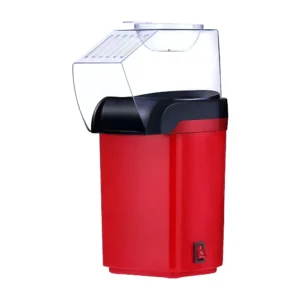 Máquina de Popcorn Portátil A73 Sin Aceite 1200W Aire Caliente Rojo