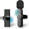 Micrófono Inalámbrico 20m Celular Tipo C Profesional AL-T01 1 Micrófono Inalámbrico 20m Celular Tipo C Profesional AL-T01