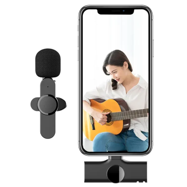 Micrófono Inalámbrico 20m Celular Tipo C Profesional AL-T01 3 Micrófono Inalámbrico 20m Celular Tipo C Profesional AL-T01