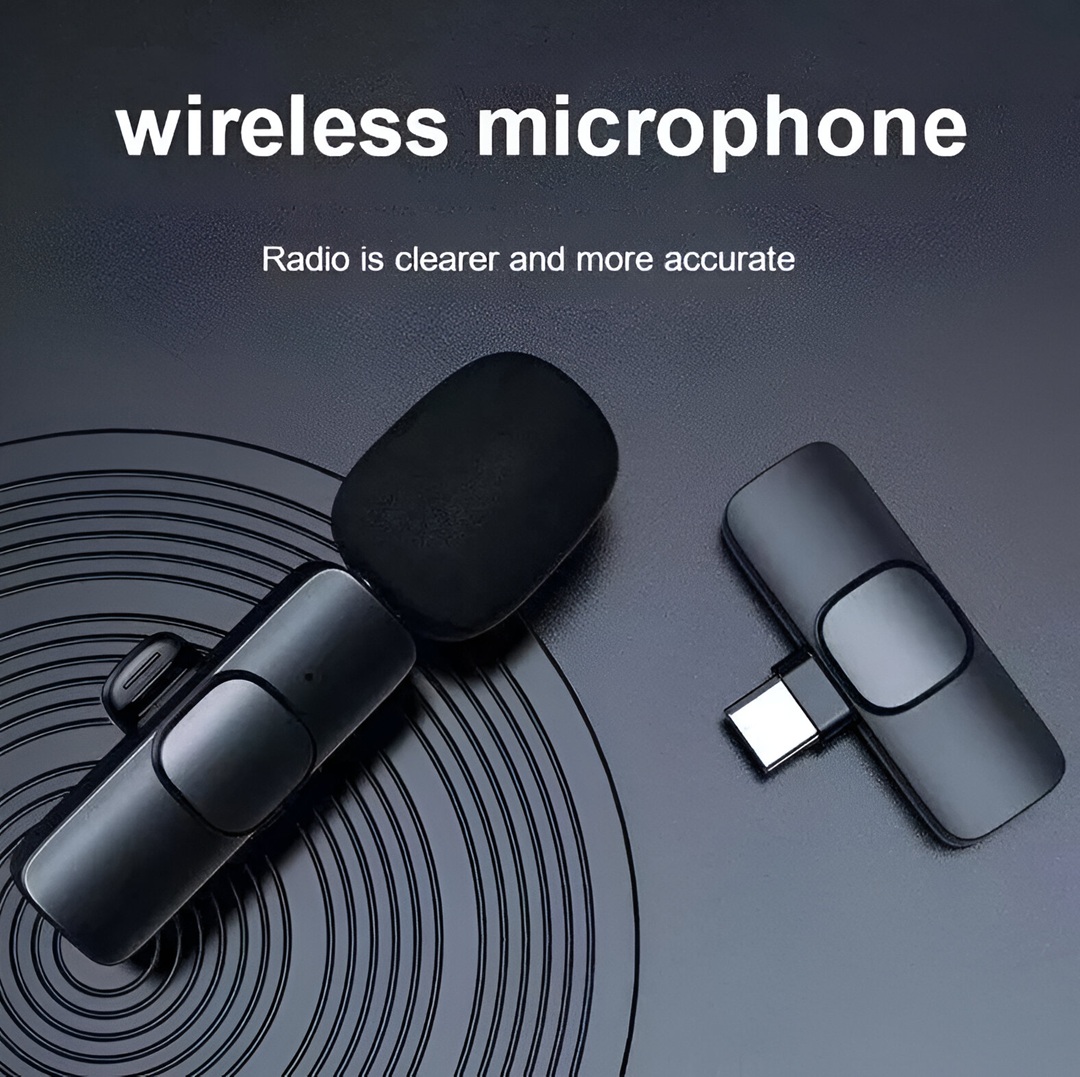 Micrófono Inalámbrico 20m Celular Tipo C Profesional AL-T01 4