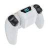 bateria-externa-ps5-pantalla-led-carga-rapida-blanco Batería Recargable para Mando PS5 DualSense 1500mAh SND-2033 - Blanco