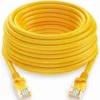 Cable de Internet Red LAN Ethernet RJ45 CAT6E 30 Metros - Amarillo
