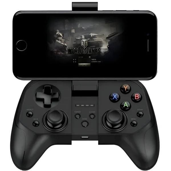 Mando Gamepad Bluetooth Seisa SJ-A1016 Para Celular y PC - Negro