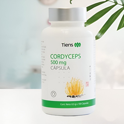 Capsulas de Cordyceps Tiens