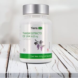 Extracto De Uva Tiens (Revitalizantes Resveratrol)