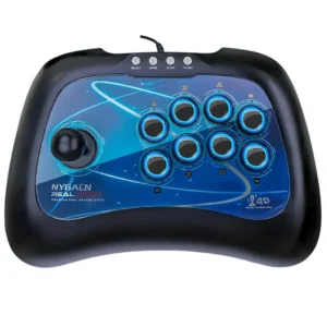 mando-joystick-arcade-fightstick-nygacn-njp302 Joystick Arcade 4 en 1 Nygacn Fightstick 4D para PS4, PS3, PC, Android - Negro