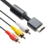 cable-av-rca-tv-ps2-ps3-180cm-sj-9952k Cable de Audio y Video RCA para PS1, PS2 y PS3 1.8 Metros - Negro