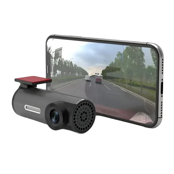 camara-seguridad-dvr-vehicular-grabacion-bucle-generica Cámara Para Auto Full HD 1080p con Wifi Seguridad DVR Sensor CD-D4 - Negro
