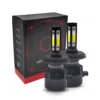 Kit Focos Led H4 De 24w 6000 Lúmenes 4 Lados 6000K - Negro