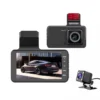camara-seguridad-vehicular-grabacion-bucle-g-sensor Cámara Para Auto Full HD 1080p Seguridad + Cámara Retroceso - Negro