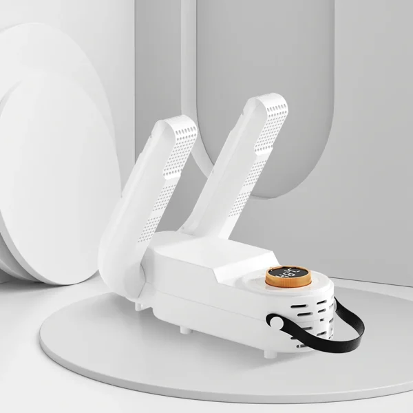 Secador de Calzado Multifunción Esterilizador UV y Desodorante con Temporizador - Blanco